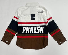 Load image into Gallery viewer, TINSEL Kid's Premium Twill Shirt With Multi Color Cut-blocks