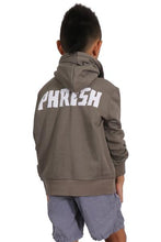 Load image into Gallery viewer, Ash Grey Kid's Premium French Terry Fleece Hoodie