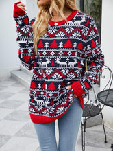 Load image into Gallery viewer, Womens Oversized Christmas Reindeer Sweater Size to XXXL | NCS