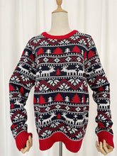 Load image into Gallery viewer, Womens Oversized Christmas Reindeer Sweater Size to XXXL | NCS