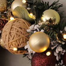 Load image into Gallery viewer, Lighted Christmas Wreath Door 15inches Decorations | NCS