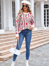 Load image into Gallery viewer, Vine Flower Jacquard Fashion Knit Sweater | NCS