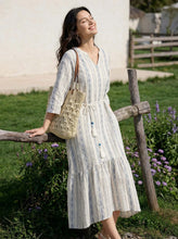 Load image into Gallery viewer, Crochet Woven Fan-Shape Shoulder Tote Bag