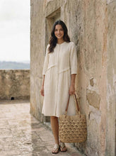 Load image into Gallery viewer, Crochet Woven Fan-Shape Shoulder Tote Bag