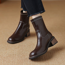 Load image into Gallery viewer, Women’s Mid-Heel Martin Boots