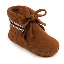Load image into Gallery viewer, Minnetonka Braid Bootie - Infants Moccasin Bootie