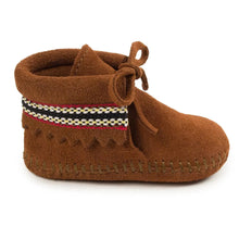 Load image into Gallery viewer, Minnetonka Braid Bootie - Infants Moccasin Bootie