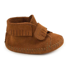 Load image into Gallery viewer, Minnetonka VELCRO Front Strap Bootie - Infants Moccasins