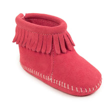 Load image into Gallery viewer, Minnetonka Velcro Back Flap Bootie - Infants Moccasins