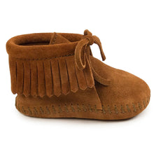 Load image into Gallery viewer, Minnetonka Fringe Bootie - Infants Moccasins