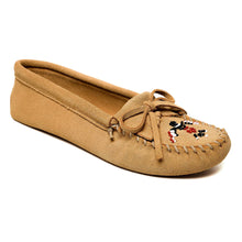 Load image into Gallery viewer, Minnetonka Thunderbird Animikii Softsole Suede - Womens Moccasin