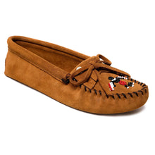 Load image into Gallery viewer, Minnetonka Thunderbird Animikii Softsole Suede - Womens Moccasin