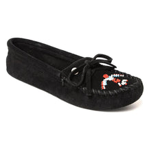 Load image into Gallery viewer, Minnetonka Thunderbird Animikii Softsole Suede - Womens Moccasin