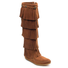 Load image into Gallery viewer, Minnetonka 5-Layer Fringe Boot - Womens Boots