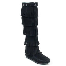 Load image into Gallery viewer, Minnetonka 5-Layer Fringe Boot - Womens Boots