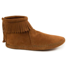 Load image into Gallery viewer, Minnetonka Back Zipper Hardsole Boot - Womens Boots