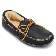 Load image into Gallery viewer, Minnetonka Sheepskin Moose Slipper - Mens Slippers