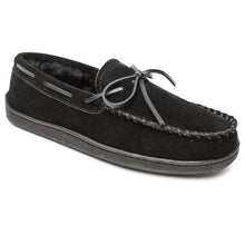 Load image into Gallery viewer, Minnetonka Pile Lined Hardsole Suede - Mens Slipper