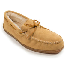 Load image into Gallery viewer, Minnetonka Pile Lined Hardsole Suede - Mens Slipper