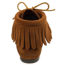 Load image into Gallery viewer, Minnetonka Classic Fringe Hardsole Boot - Womens Boots