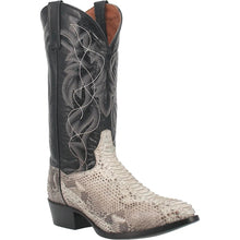 Load image into Gallery viewer, Dan Post Manning - Men's Python Leather Cowboy Boots