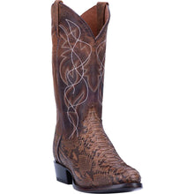 Load image into Gallery viewer, Dan Post Manning - Men's Python Leather Cowboy Boots