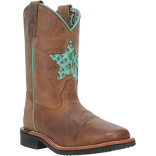 Load image into Gallery viewer, Dan Post Starr - Little/Big Kids Leather Cowgirl Boots