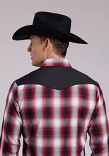 Load image into Gallery viewer, Roper 2901 Retro Contrast (Red) - Men's Western Shirt