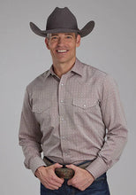 Load image into Gallery viewer, Roper 2112 Tone On Tone (Red) - Men's Western Shirt