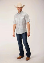 Load image into Gallery viewer, Roper Mini Floral Print (Blue) - Men's Western Shirt