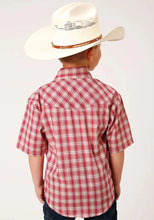 Load image into Gallery viewer, Roper Cherry Blast (Red) - Boy's Western Shirt