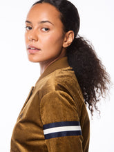 Load image into Gallery viewer, Women's Cordurato Track Jacket- Bronze Brown