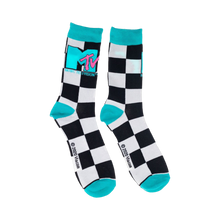 Load image into Gallery viewer, MTV Logo Checkered