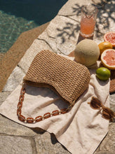 Load image into Gallery viewer, Colorful Woven Straw Shoulder Bag