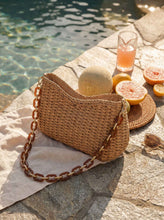 Load image into Gallery viewer, Colorful Woven Straw Shoulder Bag