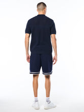 Load image into Gallery viewer, Sabino Knit Polo-Maritime Blue
