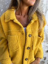 Load image into Gallery viewer, Comfortable Modern Women Full Size Fuzzy Button-Up Jacket with Drop Shoulder and Pockets