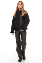Load image into Gallery viewer, Faux Shearling Jacket