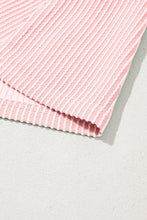 Load image into Gallery viewer, Blossom Corded Crew Neck Puff Sleeve Mini Dress