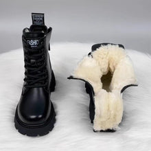 Load image into Gallery viewer, Women’s Padded Insulated Winter Boots – Stylish Thick Sole Snow Boots