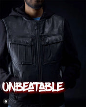 Load image into Gallery viewer, Unbeatable Men's Motorcycle Leather Vest