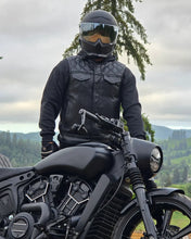 Load image into Gallery viewer, Downside Men's Motorcycle Leather Vest