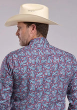 Load image into Gallery viewer, Roper 2880 Bandana Paisley (Red) - Men's Western Shirt
