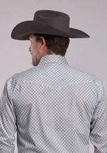 Load image into Gallery viewer, Roper 2893 Four Point Foulard (Grey) - Men's Western Shirt