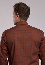 Load image into Gallery viewer, Roper 3090 Stretch Poplin (Rust) - Men's Western Shirt