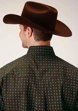 Load image into Gallery viewer, Roper 1376 Agave Foulard (Brown) - Men's Western Shirt