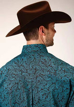 Load image into Gallery viewer, Roper 1377 Agave Paisley (Blue) - Men's Western Shirt