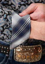 Load image into Gallery viewer, Roper 1382 Starry Night Paisley (Black) - Men's Western Shirt