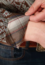 Load image into Gallery viewer, Roper 1218 Pine Paisley (Brown) - Men's Western Shirt