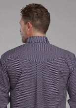 Load image into Gallery viewer, Roper 2157 Diamond Eye Geo (Blue) - Men's Western Shirt